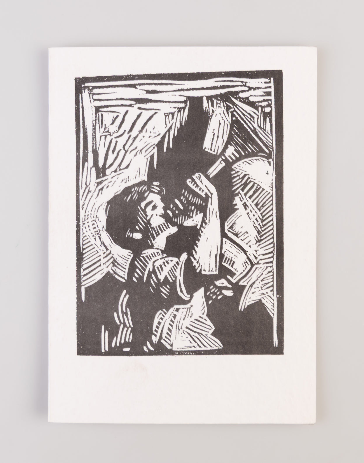 Home from Home, with an illustration by Timothy Engellund of a boy trumpeting,