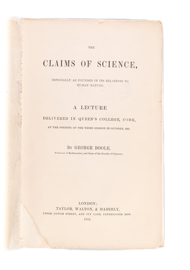 The Claims of Science,