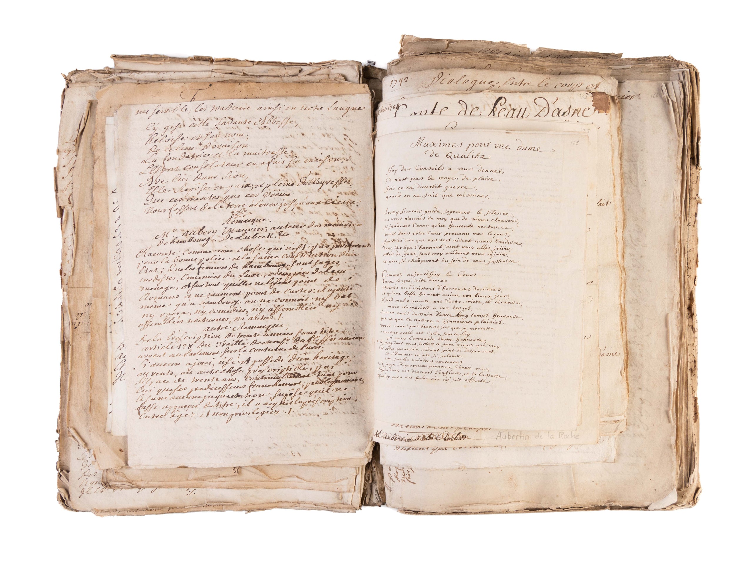 Recueil de bonnes et mauvaises poisies, de diferens auteurs, anciens et modernes, bons et mauvais, ou si vous voulez, pot poury, en prose et en vers.